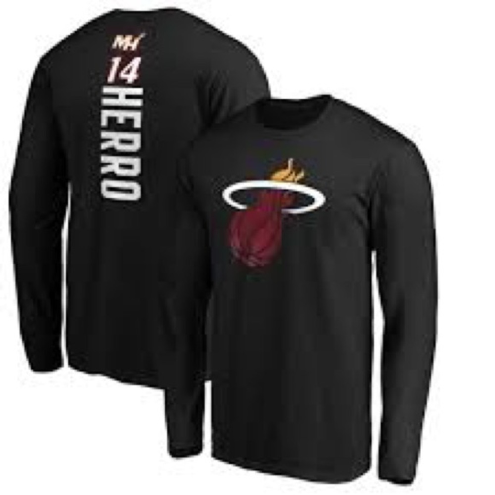 Fanatics Miami Heat Tyler Herro shirt. Size Large